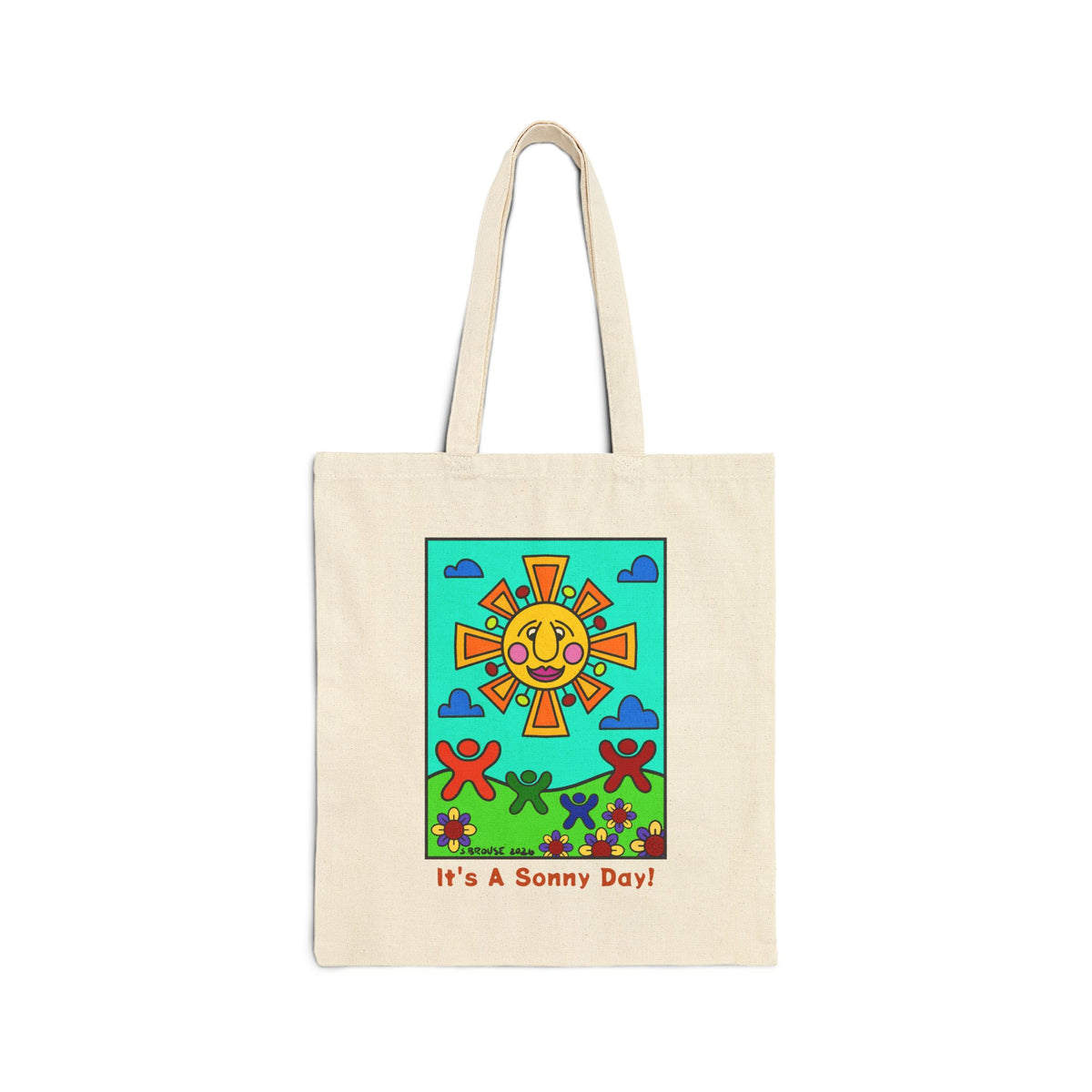 "It's A Sonny Day!" Tote Bag | Original Art By Steve Brouse