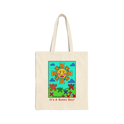 "It's A Sonny Day!" Tote Bag | Original Art By Steve Brouse