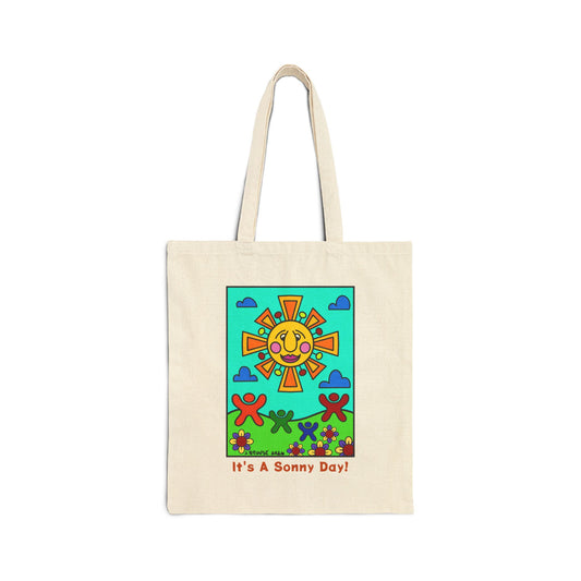 "It's A Sonny Day!" Tote Bag | Original Art By Steve Brouse