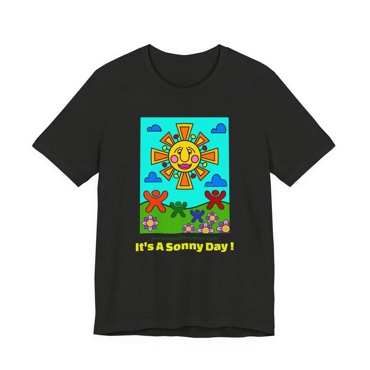 "It's a Sonny Day" T-shirt  -  Original Art by Steve Brouse
