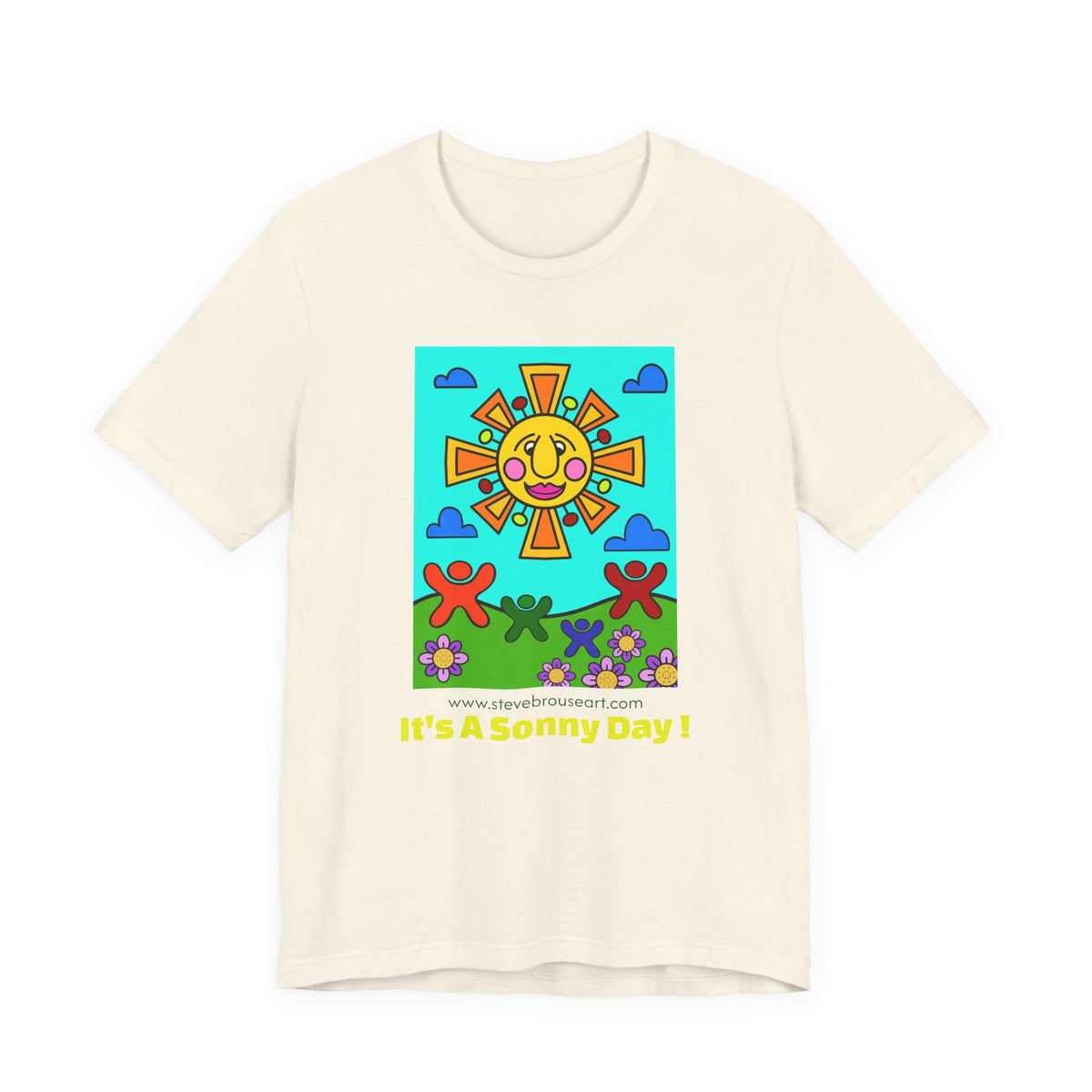 "It's a Sonny Day" T-shirt  -  Original Art by Steve Brouse