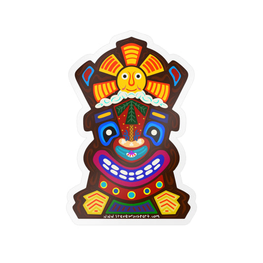 Tiki Sam Sticker