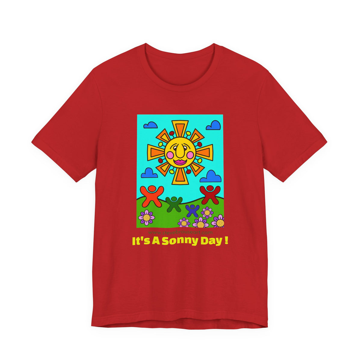 "It's a Sonny Day" T-shirt  -  Original Art by Steve Brouse