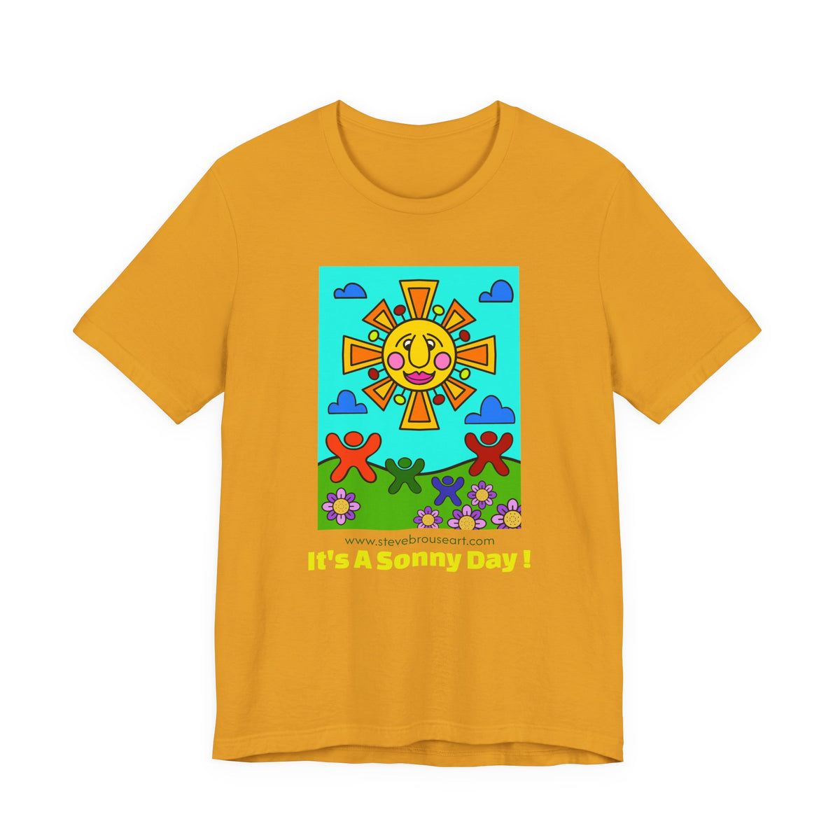 "It's a Sonny Day" T-shirt  -  Original Art by Steve Brouse