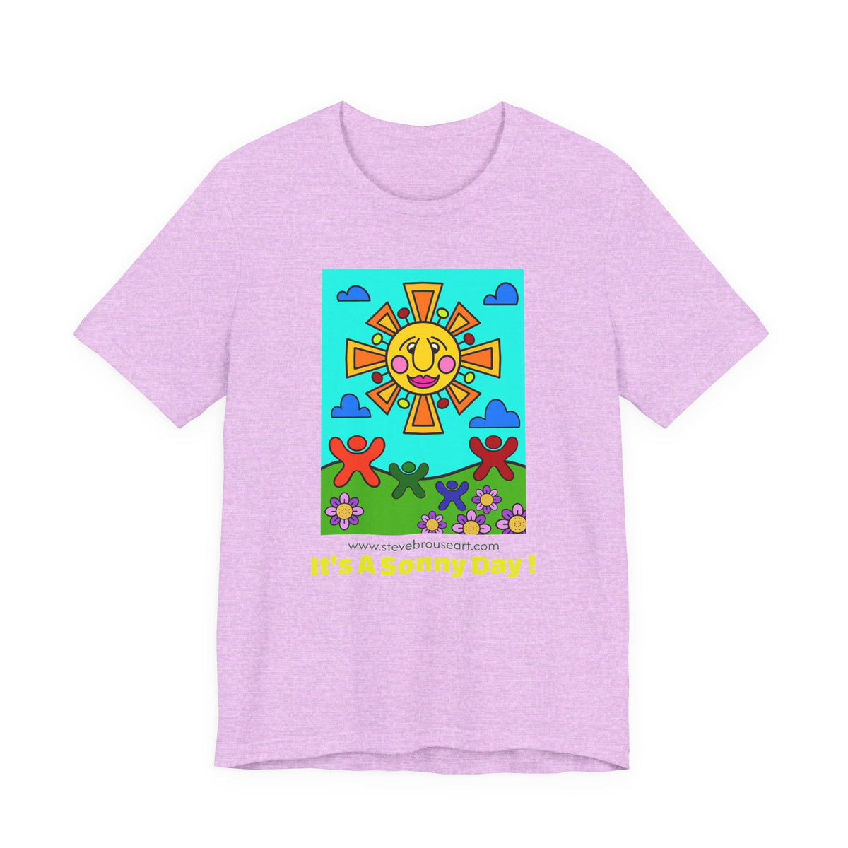"It's a Sonny Day" T-shirt  -  Original Art by Steve Brouse