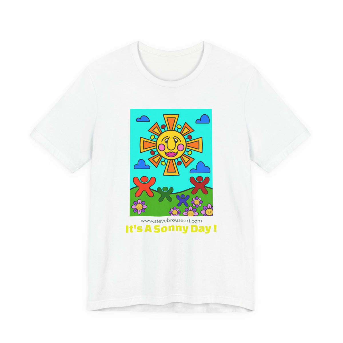 "It's a Sonny Day" T-shirt  -  Original Art by Steve Brouse