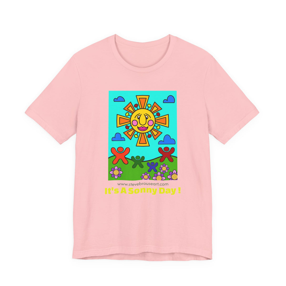 "It's a Sonny Day" T-shirt  -  Original Art by Steve Brouse