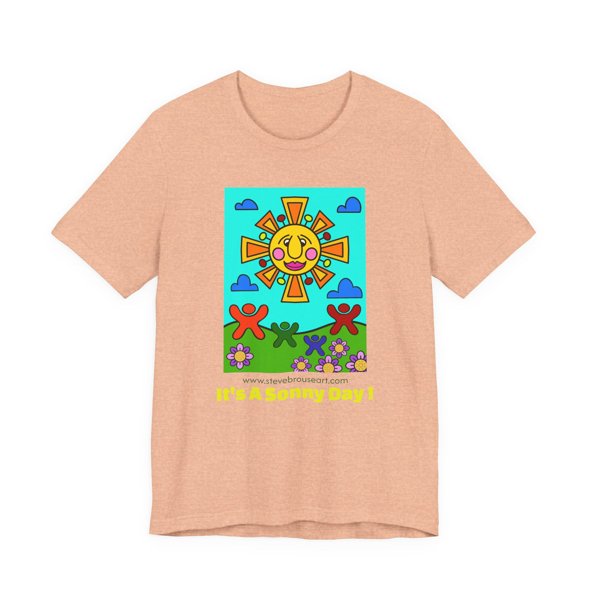 "It's a Sonny Day" T-shirt  -  Original Art by Steve Brouse