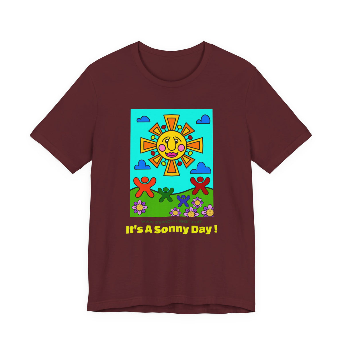 "It's a Sonny Day" T-shirt  -  Original Art by Steve Brouse
