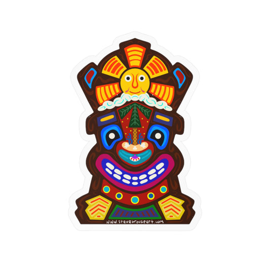 Tiki Sam Sticker