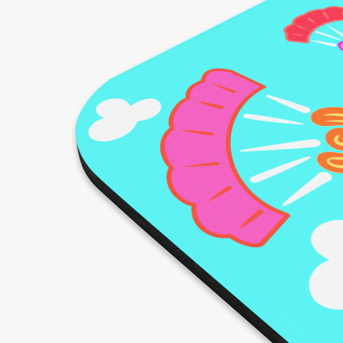 Happy Trails Rainbow Mouse Pad