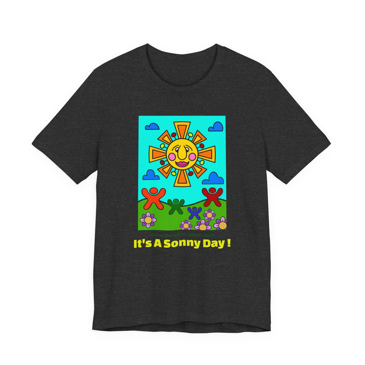 "It's a Sonny Day" T-shirt  -  Original Art by Steve Brouse
