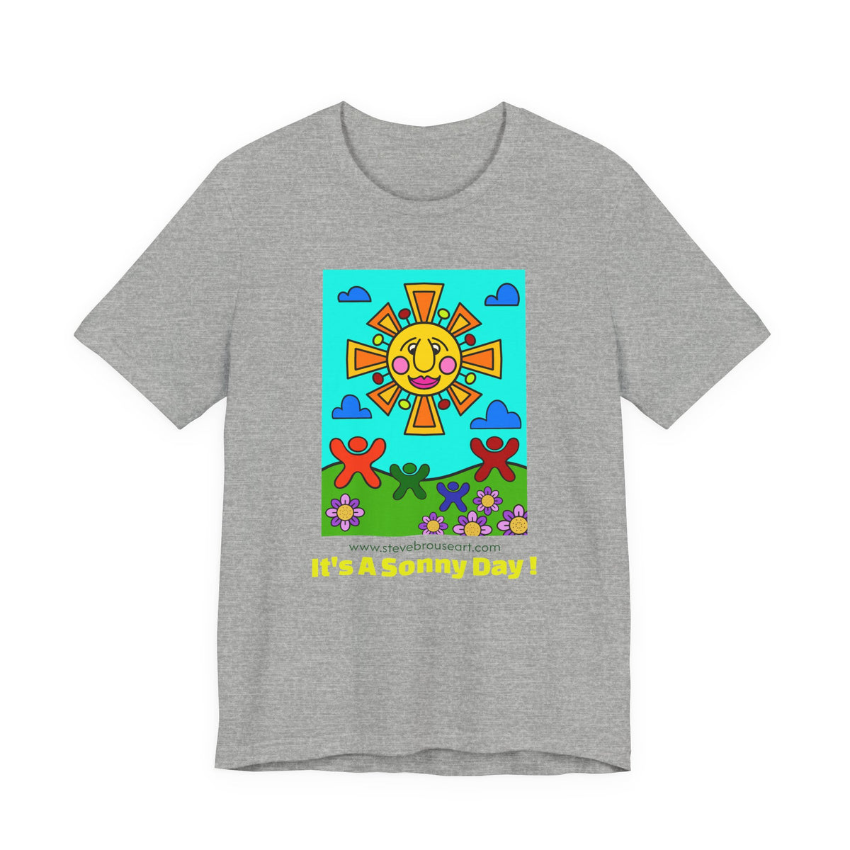 "It's a Sonny Day" T-shirt  -  Original Art by Steve Brouse