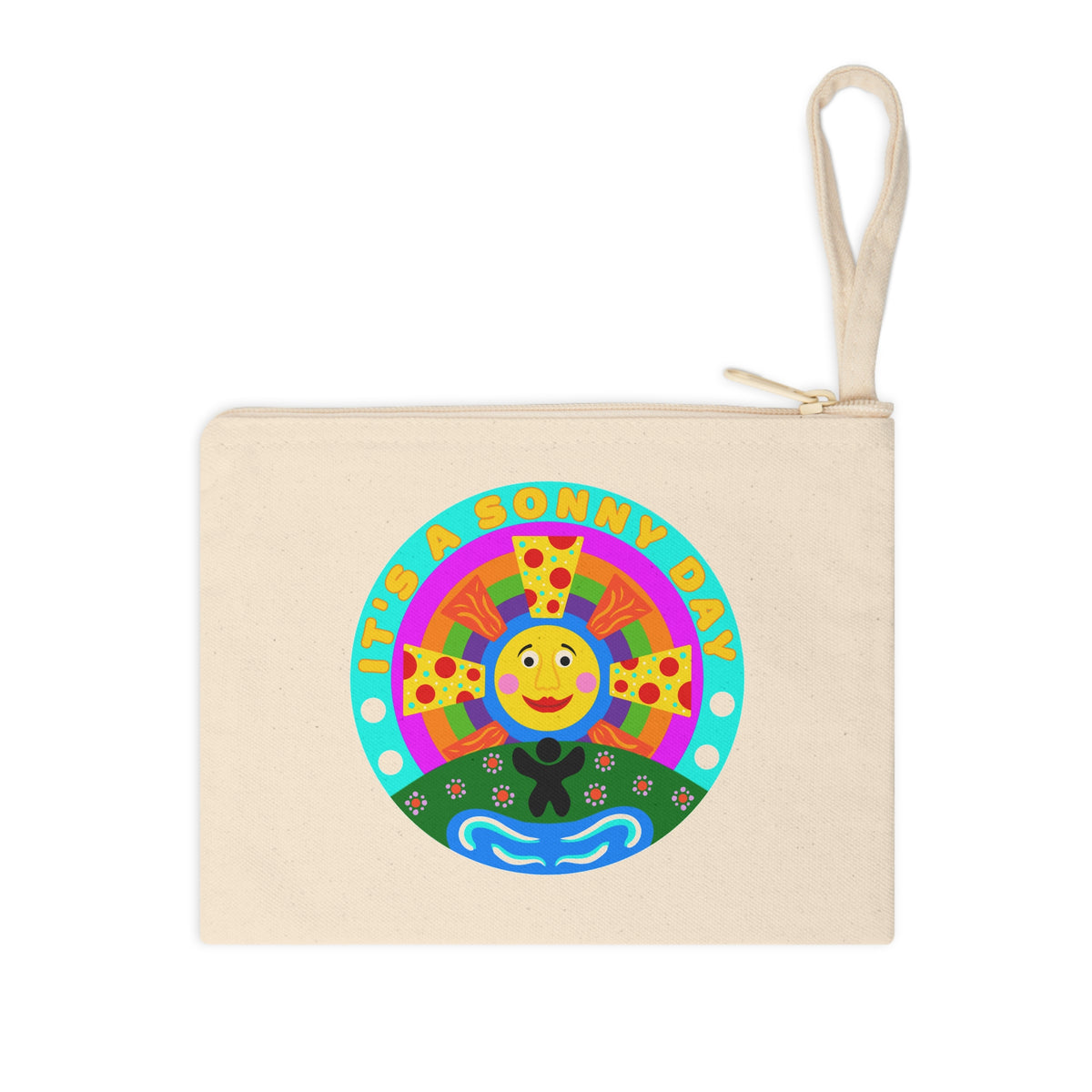 It's a Sonny Day Zipper Pouch