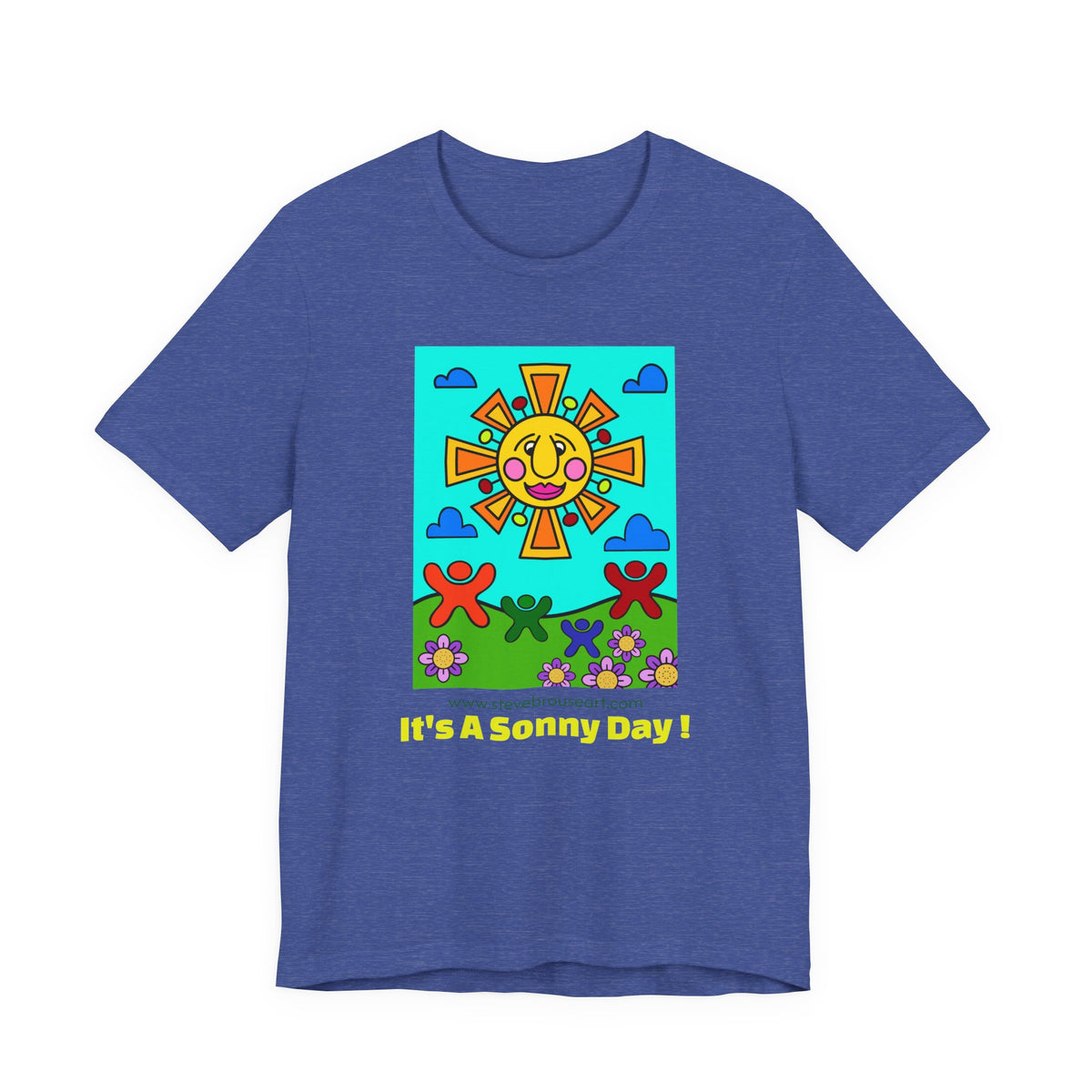 "It's a Sonny Day" T-shirt  -  Original Art by Steve Brouse