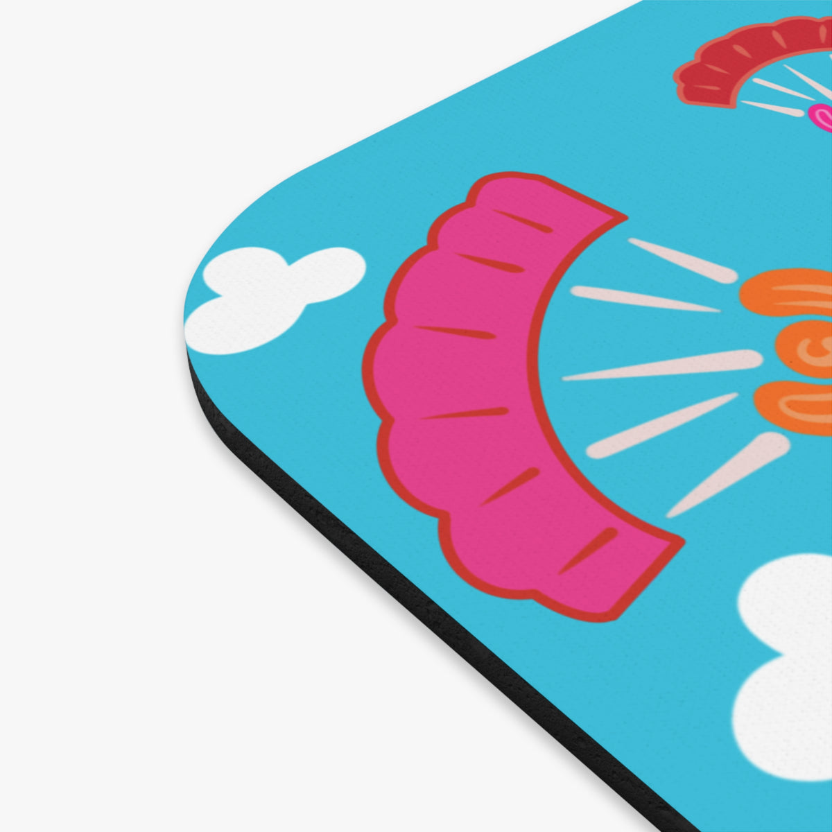 Happy Trails Rainbow Mouse Pad
